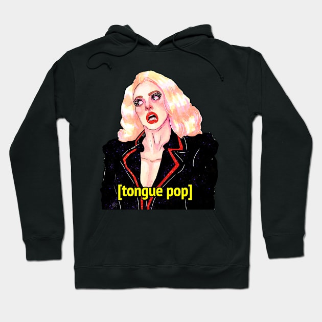 TONGUE POP Hoodie by giuliarenzi